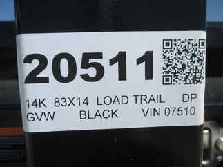 2026 Load Trail 83x14  Dump DE8314072