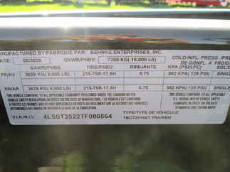 2026 Behnke Trailers 83x20  Equipment Tilt TBCT2016ET