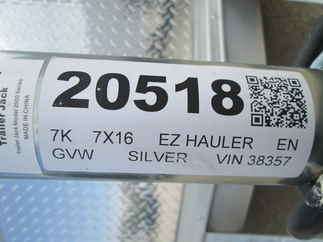 2026 EZ Hauler 7x16  Enclosed Cargo EZEC7X16-XLTP