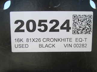 2020 Cronkhite 81x26  Equipment Tilt 3612EA