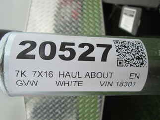 2026 Haul-About 7x16  Enclosed Cargo PAN716TA2