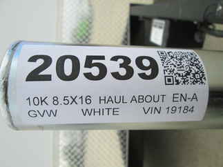 2027 Haul-About 8.5x16  Enclosed Car Hauler LPD8516TA3