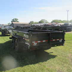 2027 PJ Trailer 83x16 DT Dump DT1J1692BSSK-VYGR