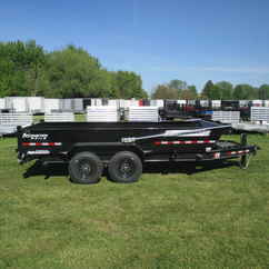 2027 PJ Trailer 83x16 DT Dump DT1J1692BSSK-VYGR