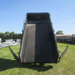 2027 PJ Trailer 83x16 DT Dump DT1J1692BSSK-VYGR