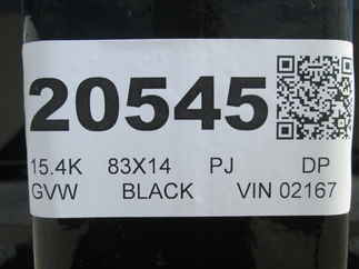 2026 PJ Trailer 83x14 DT Dump DT1J1492BSSK-SW04-VYGR