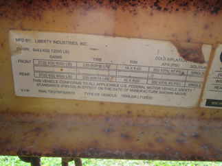 2008 Liberty 79x20  Equipment Tilt LT12K20