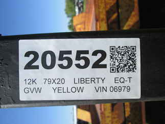 2008 Liberty 79x20  Equipment Tilt LT12K20