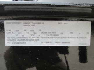 2026 Diamond T 102x25  Equipment Deckover 10225DO140