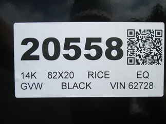2026 Rice 82x20  Equipment FMEHR8220