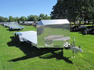 2027 Aluma 82x18  Car Hauler 8218ANV-TILT-TA-EL-RTD