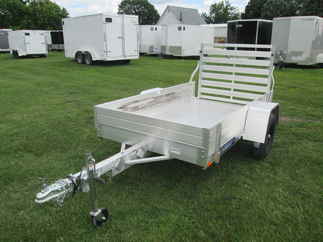 2027 Aluma 54x8  Aluminum Single Axle Utility 548ESA-S-TG