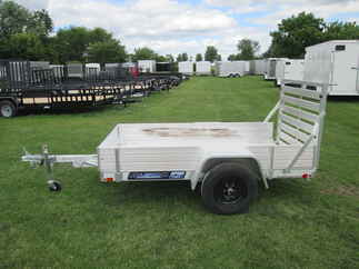 2027 Aluma 54x8  Aluminum Single Axle Utility 548ESA-S-TG