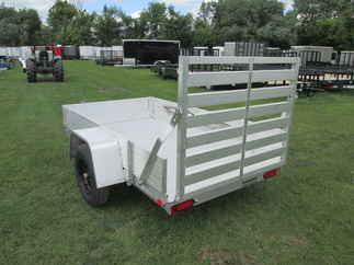 2027 Aluma 54x8  Aluminum Single Axle Utility 548ESA-S-TG