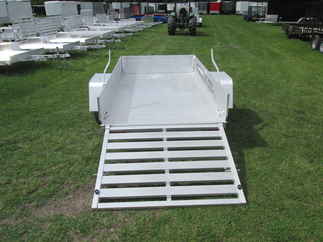 2027 Aluma 54x8  Aluminum Single Axle Utility 548ESA-S-TG