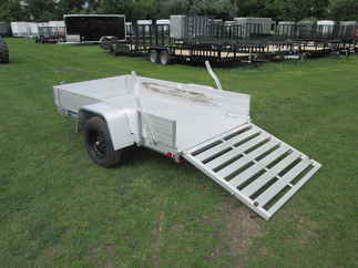 2027 Aluma 54x8  Aluminum Single Axle Utility 548ESA-S-TG