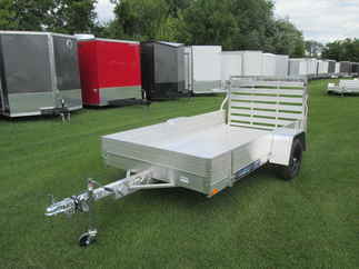 2027 Aluma 63x10  Aluminum Single Axle Utility 6310ESA-S-TG