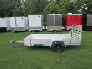 2027 Aluma 63x10  Aluminum Single Axle Utility 6310ESA-S-TG
