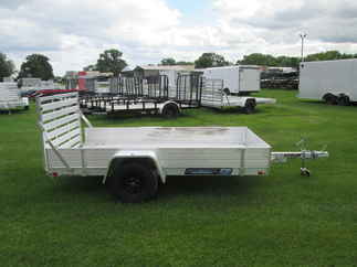 2027 Aluma 63x10  Aluminum Single Axle Utility 6310ESA-S-TG