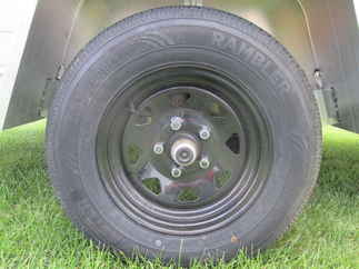2027 Aluma 63x10  Aluminum Single Axle Utility 6310ESA-S-TG