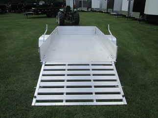 2027 Aluma 63x10  Aluminum Single Axle Utility 6310ESA-S-TG