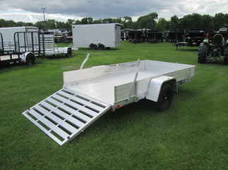 2027 Aluma 63x10  Aluminum Single Axle Utility 6310ESA-S-TG