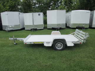 2027 Aluma 63x10  Aluminum Single Axle Utility 6310S-BT
