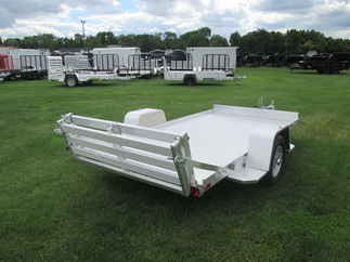 2027 Aluma 63x10  Aluminum Single Axle Utility 6310S-BT