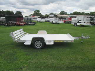 2027 Aluma 63x10  Aluminum Single Axle Utility 6310S-BT