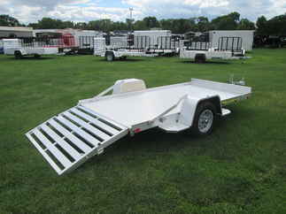 2027 Aluma 63x10  Aluminum Single Axle Utility 6310S-BT