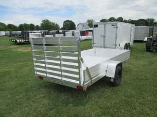 2027 Aluma 68x12  Aluminum Single Axle Utility 6812H-ESA-S-TG