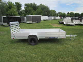 2027 Aluma 68x12  Aluminum Single Axle Utility 6812H-ESA-S-TG