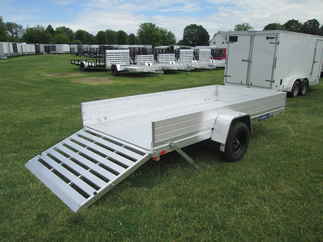 2027 Aluma 68x12  Aluminum Single Axle Utility 6812H-ESA-S-TG