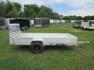 2027 Aluma 68x12  Aluminum Single Axle Utility 6812H-ESA-S-TG