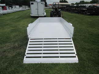 2027 Aluma 68x12  Aluminum Single Axle Utility 6812H-ESA-S-TG