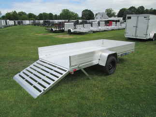 2027 Aluma 68x12  Aluminum Single Axle Utility 6812H-ESA-S-TG