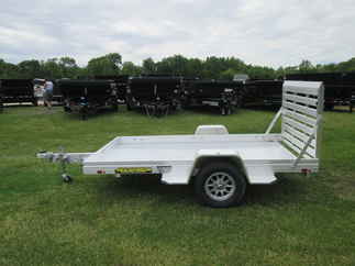 2027 Aluma 68x10  Aluminum Single Axle Utility 6810H-S-TG