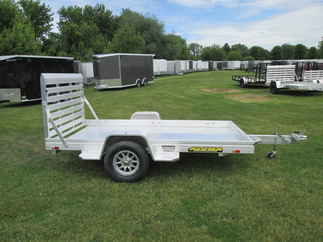 2027 Aluma 68x10  Aluminum Single Axle Utility 6810H-S-TG