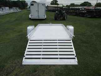 2027 Aluma 68x10  Aluminum Single Axle Utility 6810H-S-TG