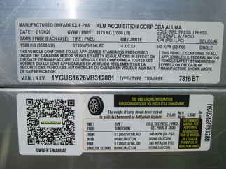 2027 Aluma 78x16  Utility 7816TA-EL-BT-TR-RTD