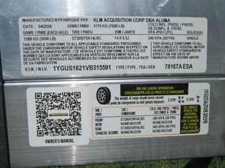 2027 Aluma 78x16  Utility 7816ESA-TA-EL-BT