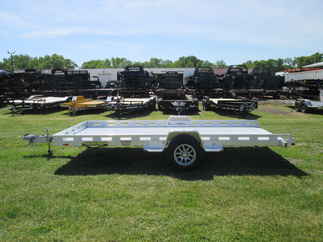 2027 Aluma 81x15  Aluminum Single Axle Utility 8015TILT-S-EL