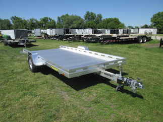 2027 Aluma 81x15  Aluminum Single Axle Utility 8015TILT-S-EL