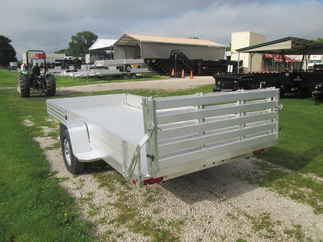 2027 Aluma 81x15  Aluminum Single Axle Utility 8115H-S-EL-R-BT-SR