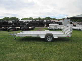 2027 Aluma 81x15  Aluminum Single Axle Utility 8015S-EL-BT