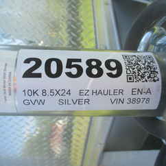 2026 EZ Hauler 8.5x24  Enclosed Car Hauler EZEC8.5X24CH-XLTP