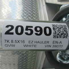 2026 EZ Hauler 8.5x16  Enclosed Car Hauler EZEC8.5X16CH-XLTP