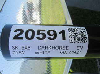 2026 Darkhorse 5x8  Enclosed Cargo DHW5X8SA30