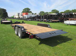 2026 Behnke Trailers 83x22  Equipment Tilt TBCT2216ET