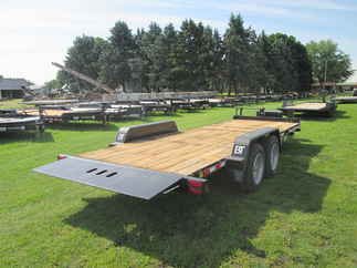 2026 Behnke Trailers 83x22  Equipment Tilt TBCT2216ET